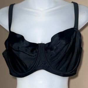 Aerie Bikini Top‎ 38DD Black Unlined Underwire Swim